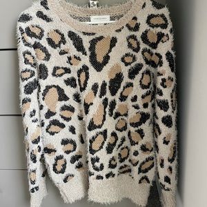 Leopard Print Sweater